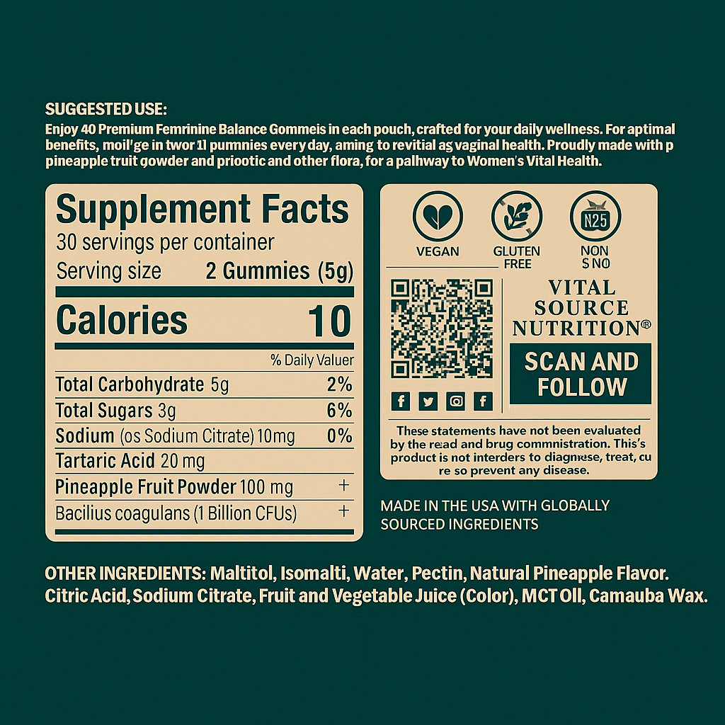 Glowfem™ Feminine Balance Gummies